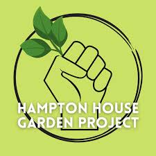 Hampton Logo fist holding a leafy branch